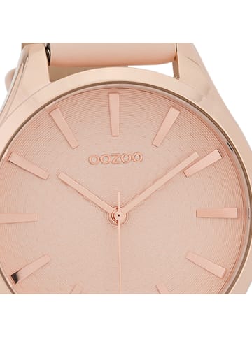 Oozoo Analog-Armbanduhr Oozoo Timepieces rosa groß (ca. 42mm)