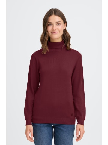 Oxmo Rollkragenpullover OXAIDA ROLLNECK in Rot