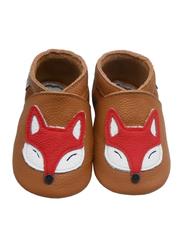 Yalion Baby Krabbelschuhe in Fuchs Hellbraun