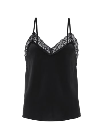 Erwin Müller Satin Shorty in schwarz