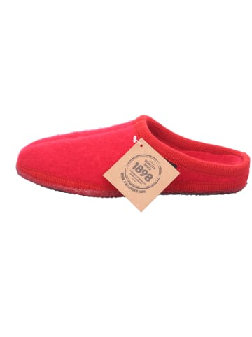 HAFLINGER Hausschuh in rot