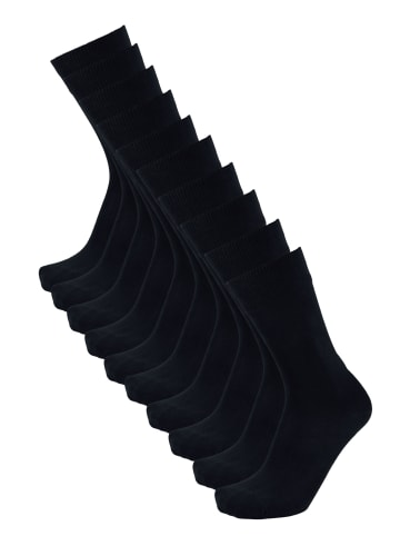 Rogo Basicsocken in schwarz