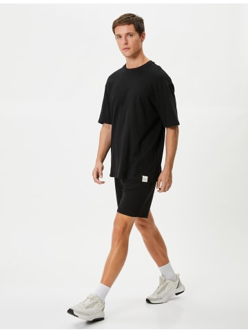KOTON Shorts in Schwarz