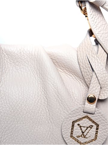 Luisa Vannini Henkeltasche in Beige