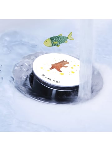 Mr. & Mrs. Panda Abflussstopfen Bär Träume ohne Spruch in Weiß