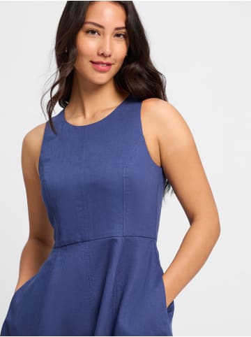 Ambiance Kleid in indigo - 0002