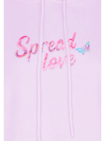 IZIA Women Hoodie in Lavender