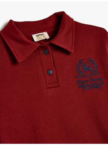 KOTON Sweatshirt in Bordo