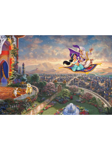 Schmidt Spiele Disney, Aladdin. Kinkade Collection 1.000 Teile | Erwachsenenpuzzle