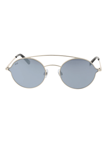 Web Herren Sonnenbrillen Aviator Silber