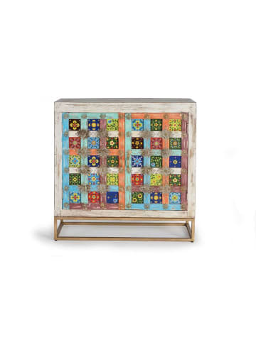 Giner y Colomer Sideboard aus Mangoholz in White