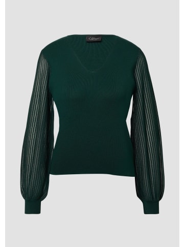 s.Oliver Strickpullover in 6934_tannengrün