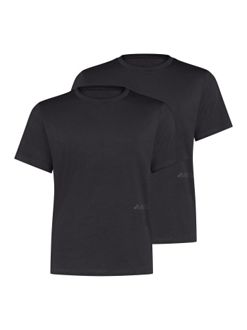 Sloggi Unterhemd / Shirt Kurzarm SLG Base in Schwarz