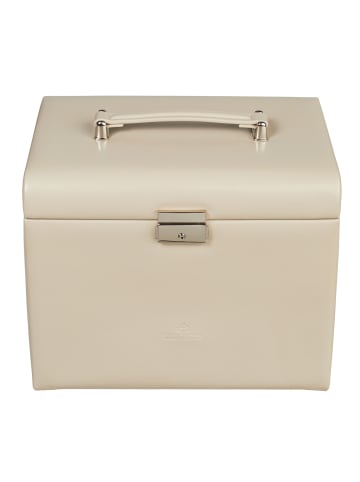 Windrose Merino Schmuckkasten 26 cm beige