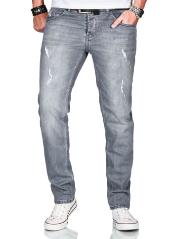 Alessandro Salvarini Jeans Salvarini-Basic-Multi8 in Grau