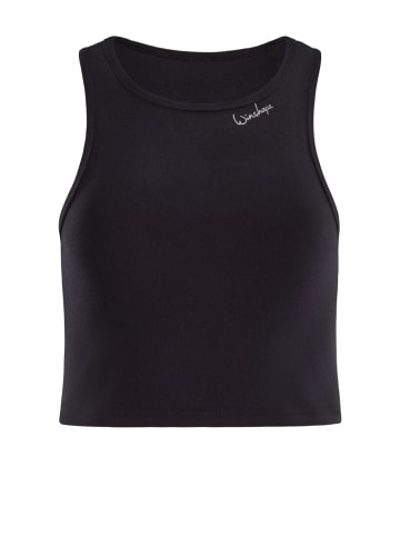 Winshape Functional Light and Soft Cropped Tanktop AET135LS in schwarz