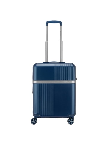 Roncato AirGlam - 4-Rollen-Kabinentrolley S 55 cm erw. (blu notte) in blu notte