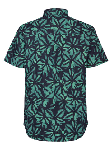 Petrol Industries Allover-Print Shirt Noche in Blau