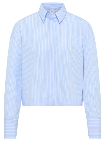Eterna Bluse OVERSIZE FIT in hellblau