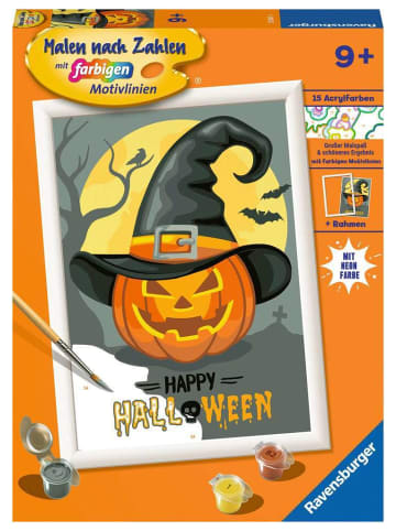 Ravensburger Malprodukte Happy Halloween Malen nach Zahlen Kinder 9-99 Jahre in bunt