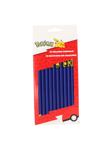 COFI 1453 Pokemon Buntstifte Ideales Geschenk für angehende Künstler in Blau