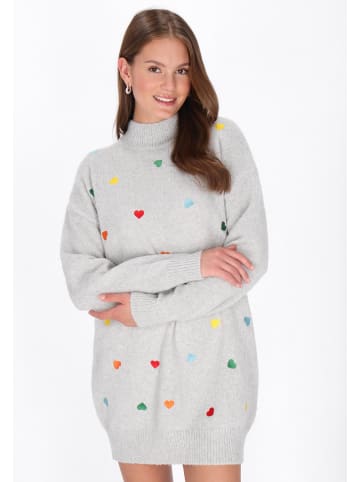 myMo Women Dress in grey melange