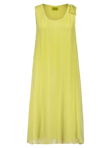 CARTOON Sommerkleid aus Seiden-Viskose-Chiffon in Celery Green