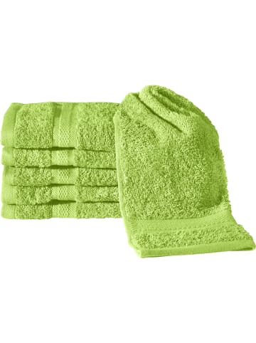 REDBEST Frottier Gästetuch 6er-Pack Chicago in apfelgrün