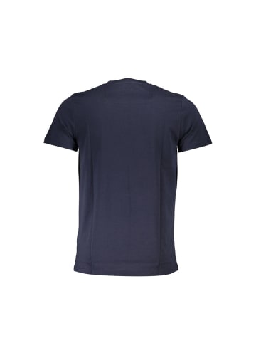 cavalli CLASS Blaues Baumwoll-T-Shirt