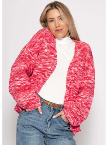 SASSYCLASSY Zweifarbiger Cardigan in Pink