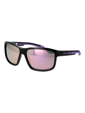 Skechers Männer Sonnenbrille Rechtwinklig Silber