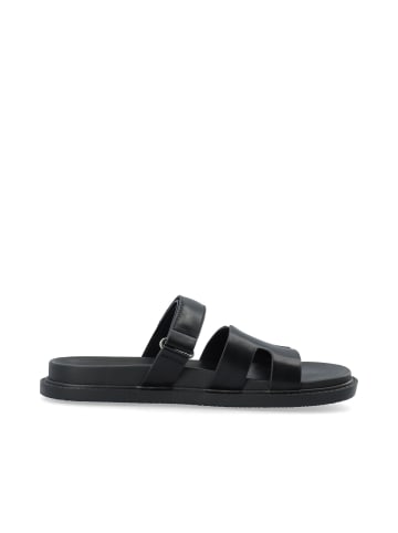 Bianco Sandalen mit breiten Riemen in Black