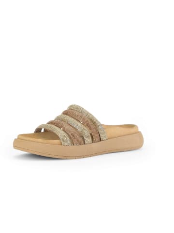 Gabor Fashion Pantoletten in gold