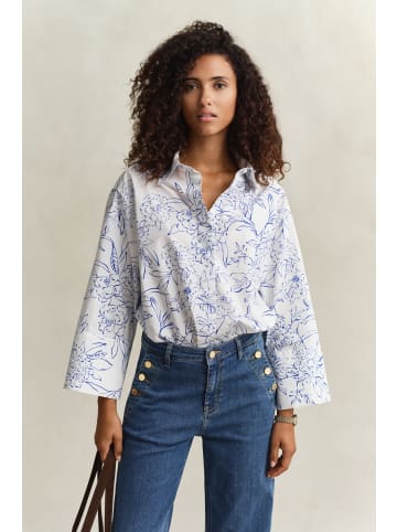 Gant Bluse in indigo weiß