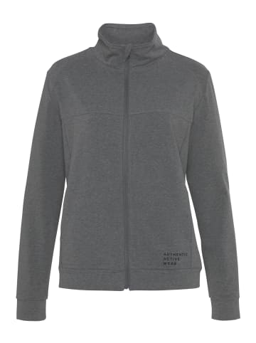 Vivance Active Sweatjacke in grau meliert