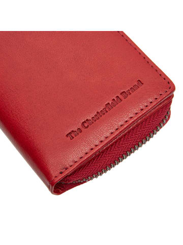 The Chesterfield Brand Sionel Geldbörse RFID Schutz Leder 7.5 cm red