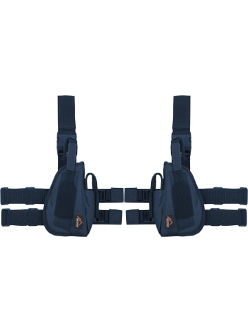 Normani Outdoor Sports Pistolenbeinholster Set für Rechts + Links in Marine