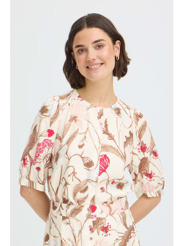 Fransa Hemd kurzarm FRARIANA Regular fit in SAVANNAH FLORAL