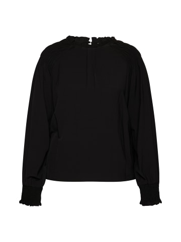 Usha Damen Blusenshirt in Schwarz