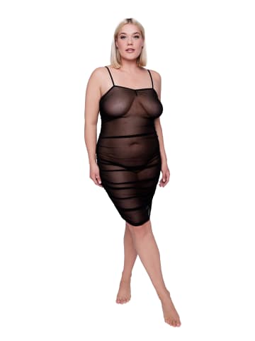 Ulla Popken Négligé in schwarz