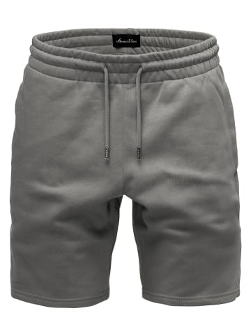 Amaci&Sons Shorts WORTHINGTON in Dunkelgrau