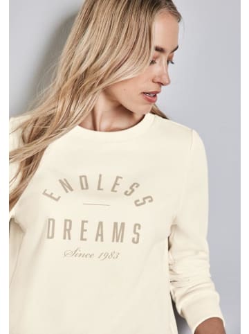 Street One Sweatshirt in lucid white