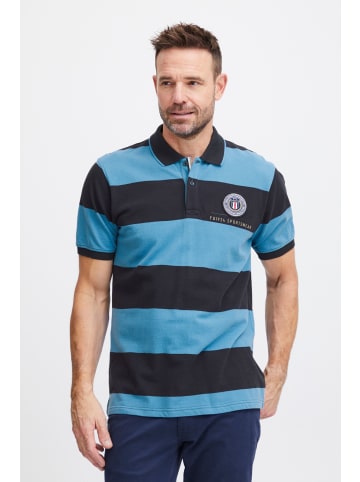 FQ1924 Poloshirt FQPeter in Blau