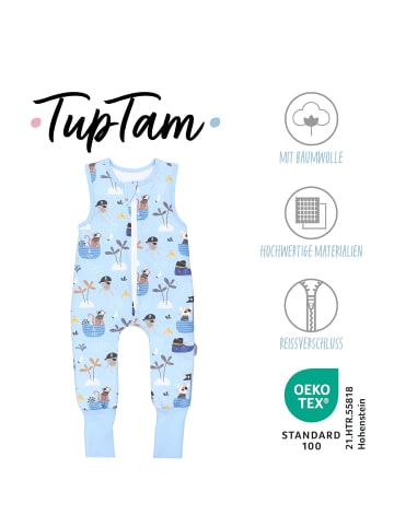 TupTam Baby Ganzjahresschlafsack mit Beinen 2,5 Tog in blau Modell 2
