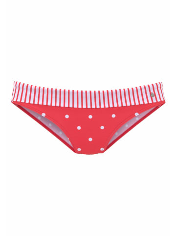 S. Oliver Bikini-Hose in rot-weiß