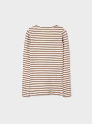 name it Oberteil mit langen Ärmeln in Mocha Meringue