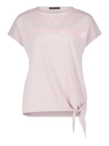 Betty Barclay Halbarm-Shirt mit Schleifenknoten in Powder Pink