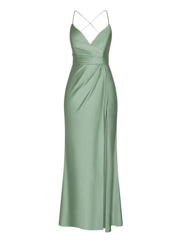 Vera Mont Abendkleid rückenfrei in Foggy Green