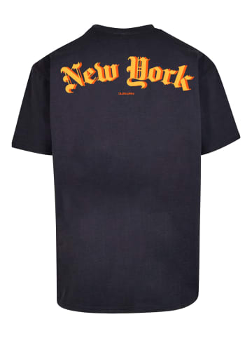 F4NT4STIC Heavy Oversize T-Shirt New York Orange OVERSIZE TEE in marineblau