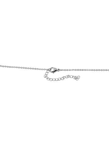 Adeliás Damen Halskette mit Anhänger – aus Edelstahl in silber